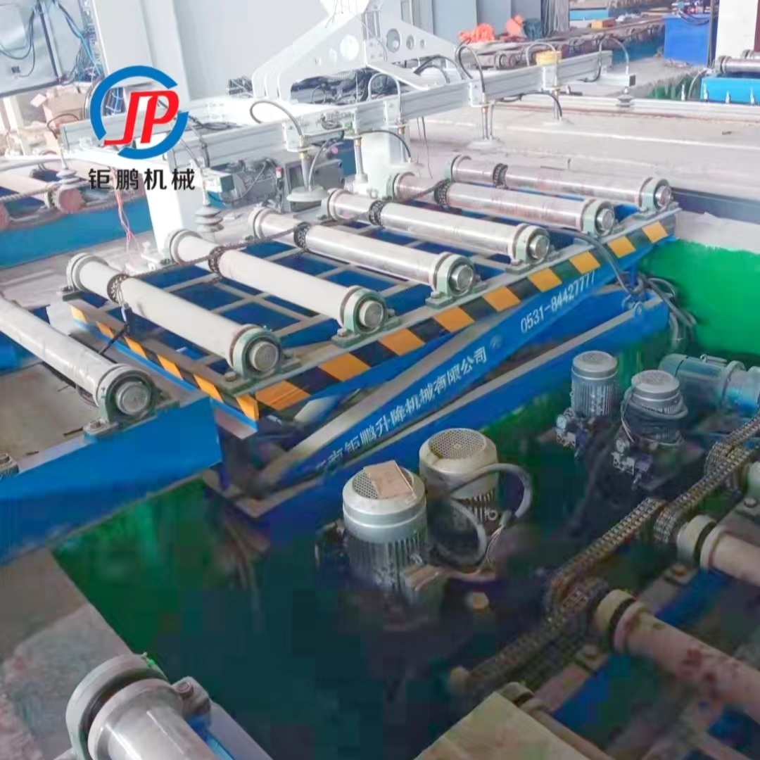 浙江訂購8臺(tái)8噸流水線滾筒升降作業(yè)平臺(tái)